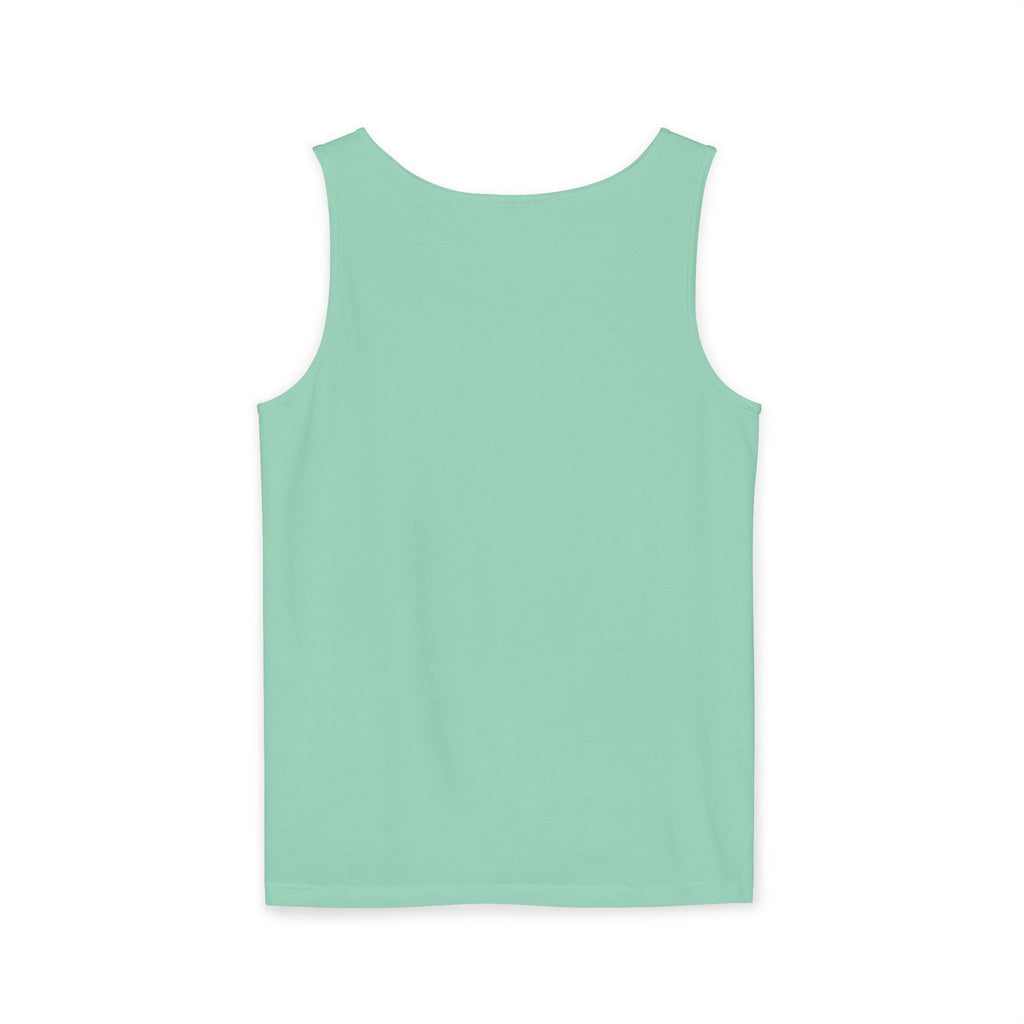 Flamingo Beach Vibes Tank Top – 'Property of the Beach' Graphic