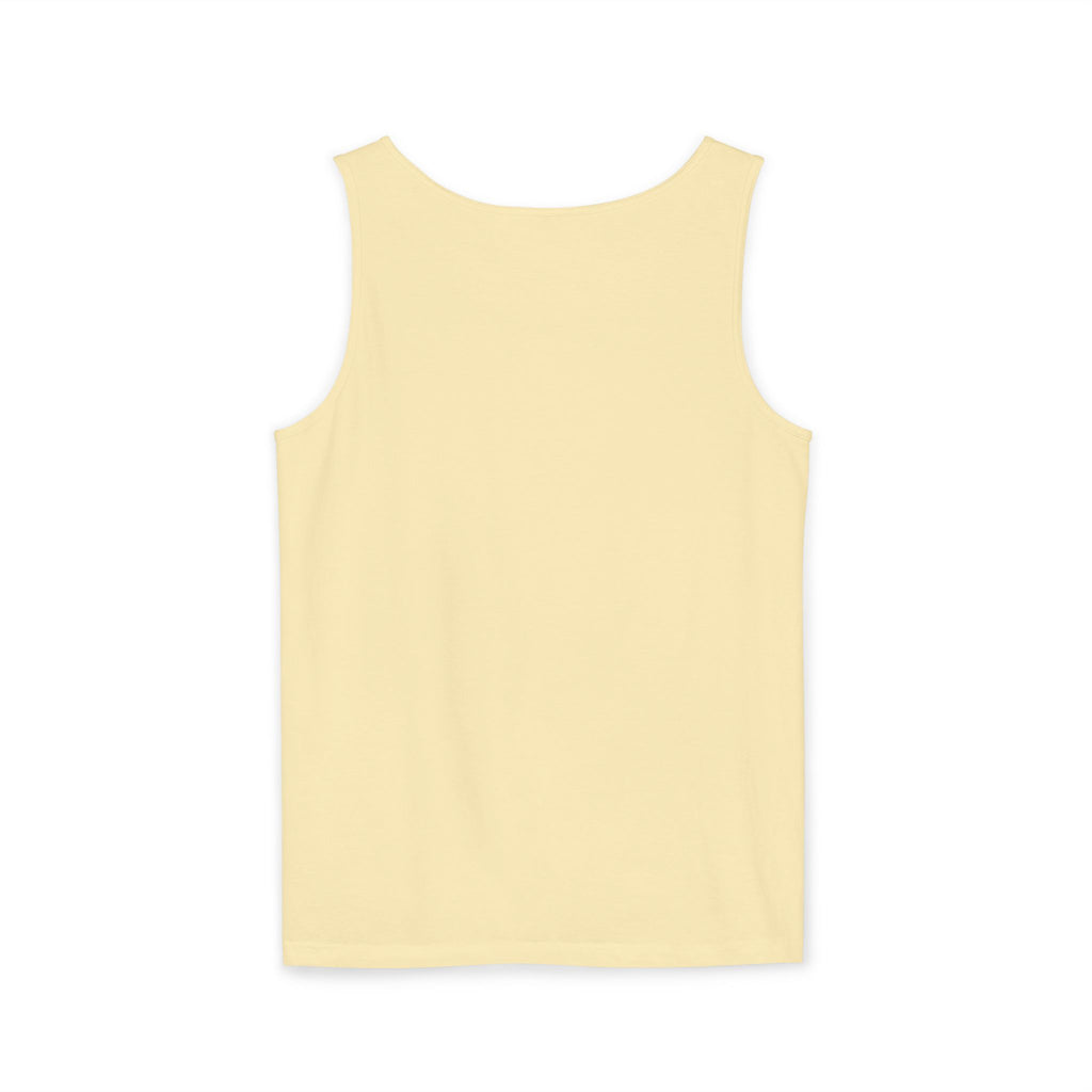 Flamingo Beach Vibes Tank Top – 'Property of the Beach' Graphic