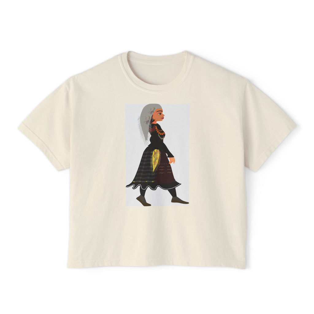 Albanian Woman Illustration Tee