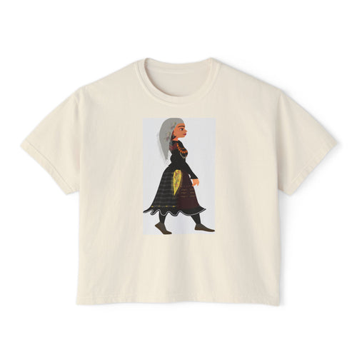 Albanian Woman Illustration Tee