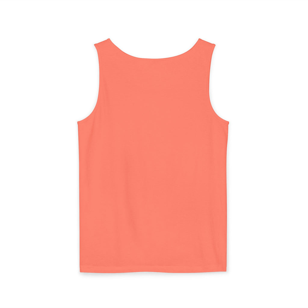 Flamingo Beach Vibes Tank Top – 'Property of the Beach' Graphic