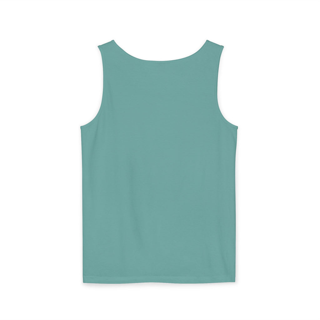 Flamingo Beach Vibes Tank Top – 'Property of the Beach' Graphic