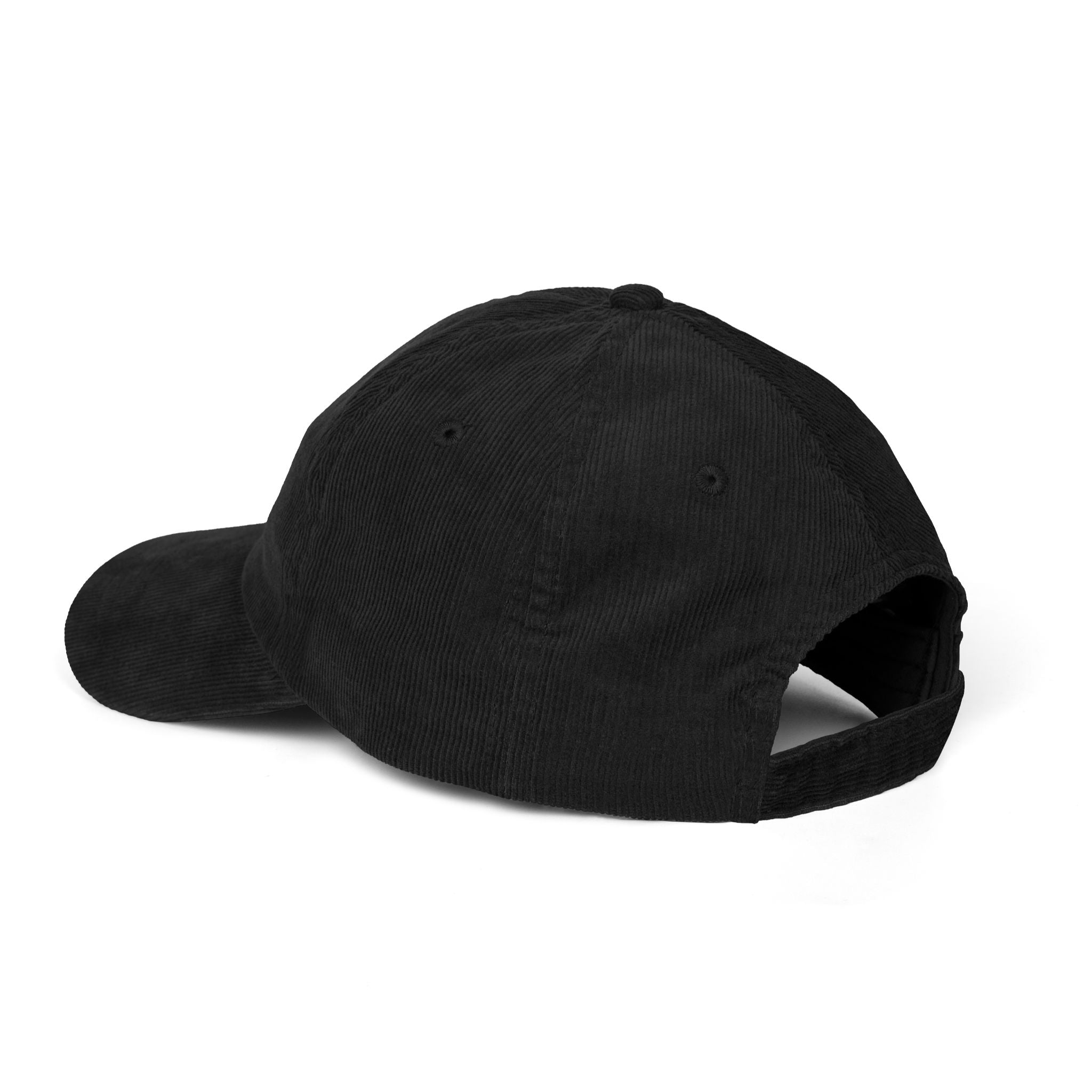 Corduroy Cap — Embroidered Red Eagle Vintage Baseball Hat